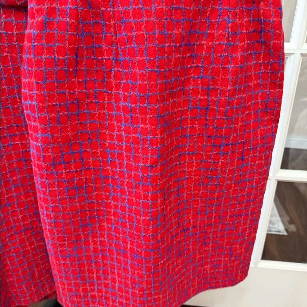 Dior Red Women's Jacket & Skirt Set